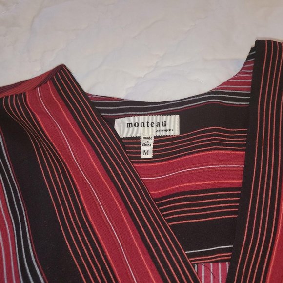 MONTAEU Faux Wrapped Dress - Picture 4 of 10